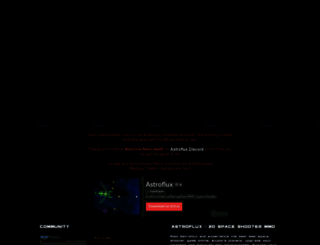 astroflux.org screenshot