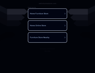 astrohomestore.com screenshot