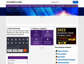 astroica.com screenshot