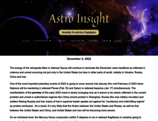 astroinsight.com screenshot