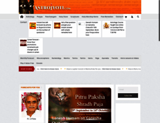 astrojyoti.com screenshot