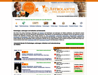 astrolantis.de screenshot