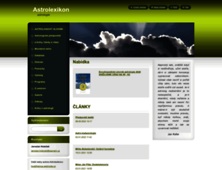 astrolexikon.webnode.cz screenshot