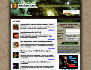 astrologer-answers.com screenshot
