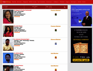 astrologer.indianastrology.com screenshot