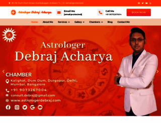 astrologerdebraj.com screenshot