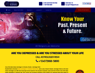 astrologerrishi.com screenshot