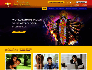 astrologershivaprasad.com screenshot