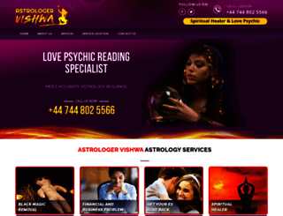 astrologervishwa.com screenshot