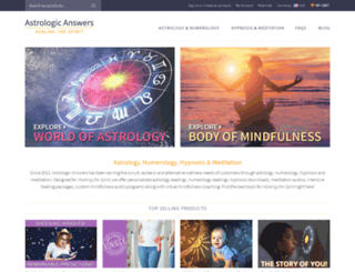 astrologicanswers.co.uk screenshot