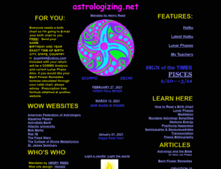astrologizing.net screenshot