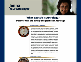 astrology-jenna.com screenshot