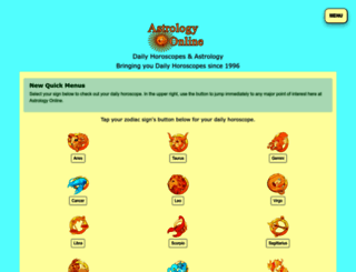 astrology-online.com screenshot