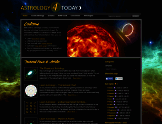 astrology4today.com screenshot