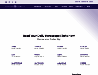 astrologyanswers.com screenshot