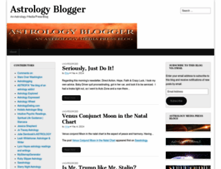 astrologyblogger.com screenshot