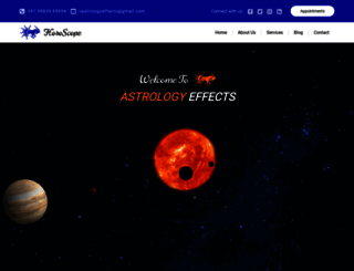astrologyeffects.com screenshot