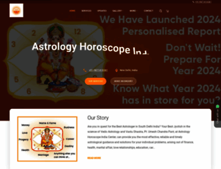 astrologyhoroscopeindia.com screenshot