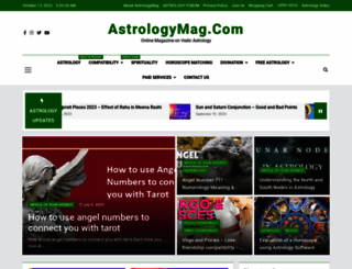astrologymag.com screenshot