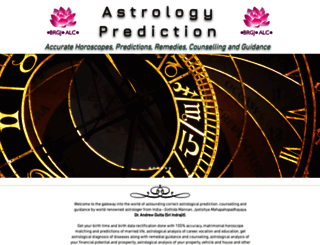 astrologyprediction.org screenshot