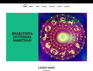 astrologyvedic-bjs.com screenshot