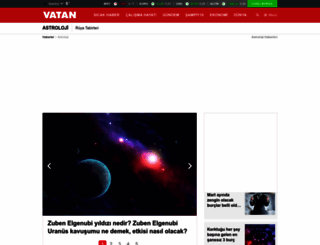 astroloji.gazetevatan.com screenshot