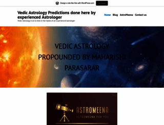 astromeena.wordpress.com screenshot