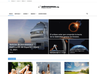 astronomos.org screenshot