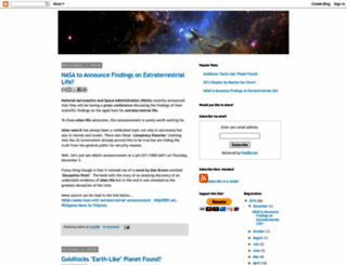 astronomy-digest.blogspot.com screenshot