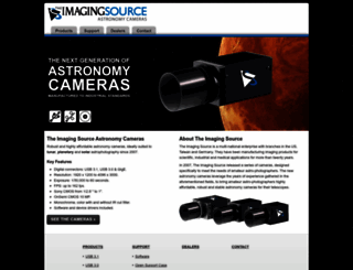 astronomycameras.com screenshot