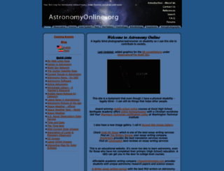 astronomyonline.org screenshot