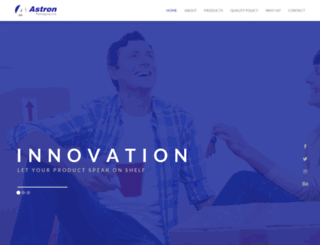 astronpack.com screenshot