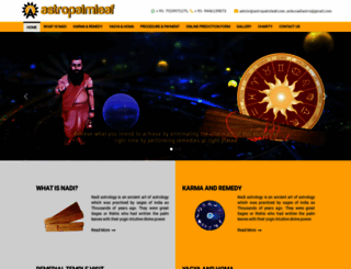 astropalmleaf.com screenshot