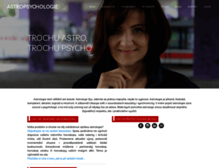 astropsychologie.cz screenshot