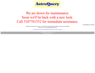 astroquery.com screenshot