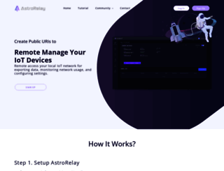 astrorelay.com screenshot
