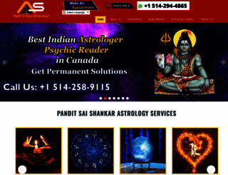 astrosaishankarji.com screenshot