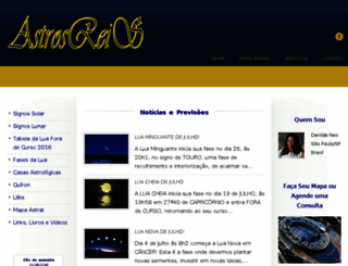 astrosreis.com.br screenshot