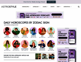 astrostyle.com screenshot