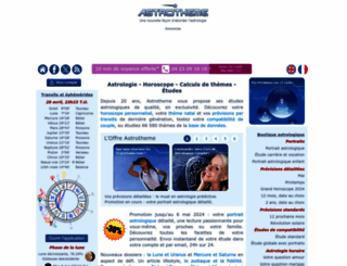 astrotheme.fr screenshot