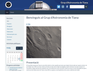astrotiana.org screenshot