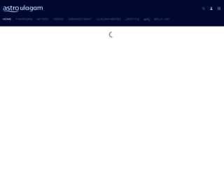 astroulagam.com.my screenshot