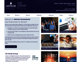 astrum.accountants screenshot