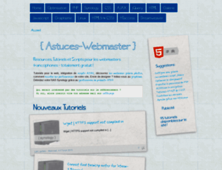 astuces-webmaster.ch screenshot