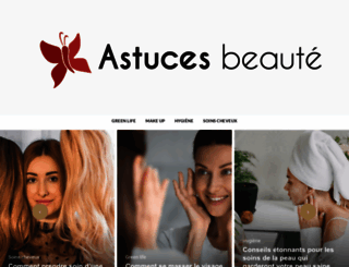 astucesbeaute.net screenshot