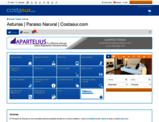 asturias.costasur.com screenshot