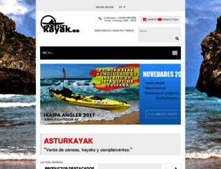 asturkayak.es screenshot