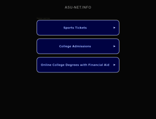 asu-net.info screenshot