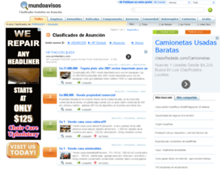 asuncion.mundoavisos.com screenshot