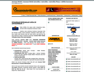 asuransiautocillin.com screenshot